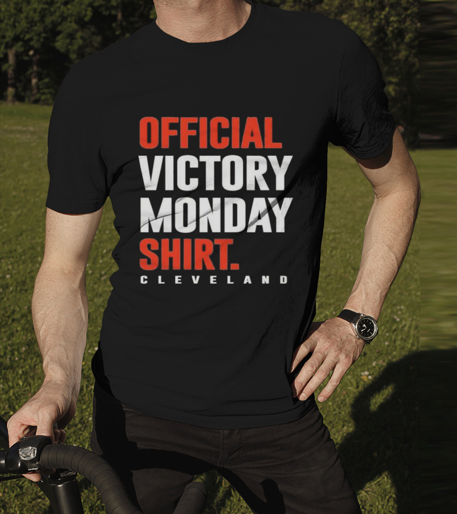 Cleveland Official Victory Monday T-Shirt