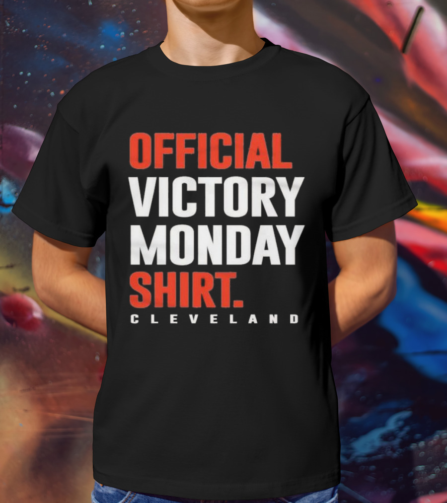 Cleveland Official Victory Monday T-Shirt