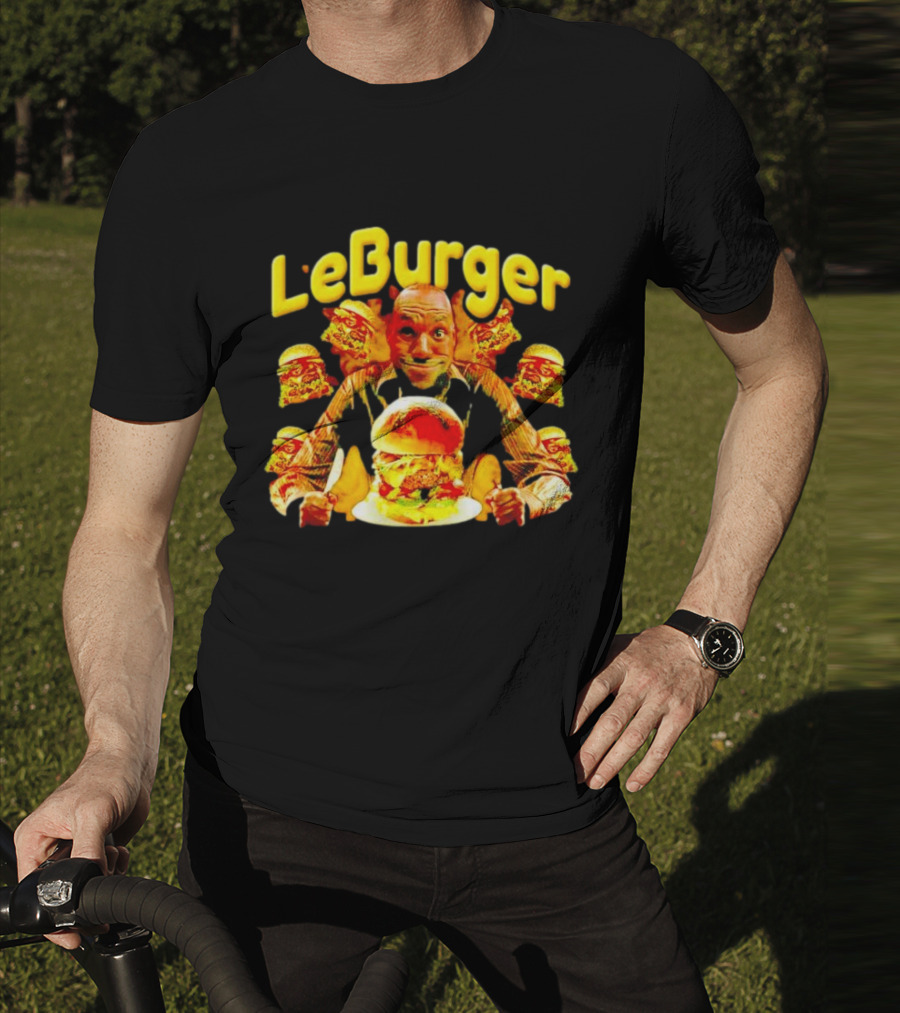 LeBurger LeBron James Burgers Multicolor Kings T-Shirt