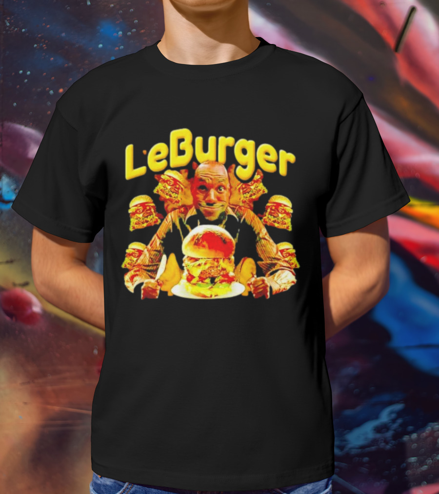 LeBurger LeBron James Burgers Multicolor Kings T-Shirt