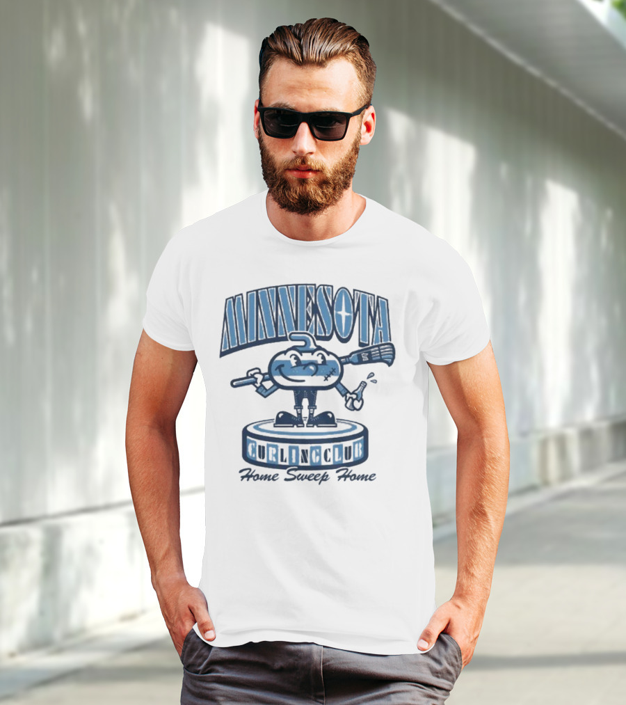 Minnesota Curling Club Home Sweep Home T-Shirt