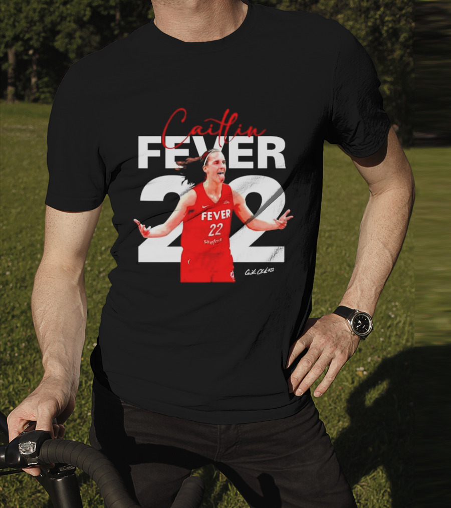 Caitlin Fever 22 Red Jersey SaeFere T-Shirt
