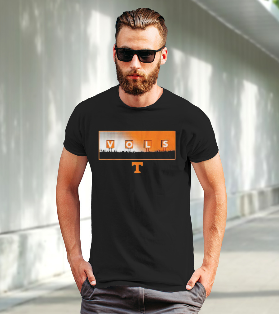VOLS Tennessee Volunteers Stadium Iconic T Emblem T-Shirt