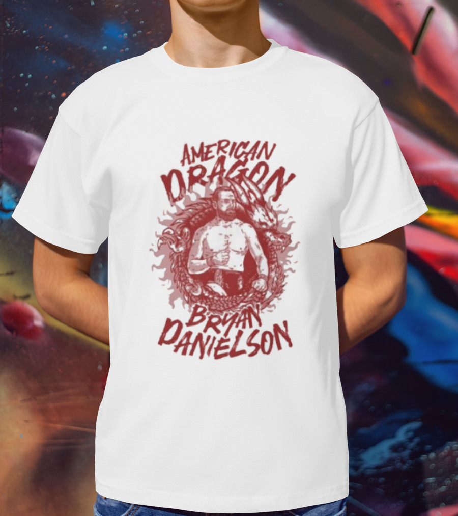 American Dragon Bryan Danielson Fiery Red Power T-Shirt