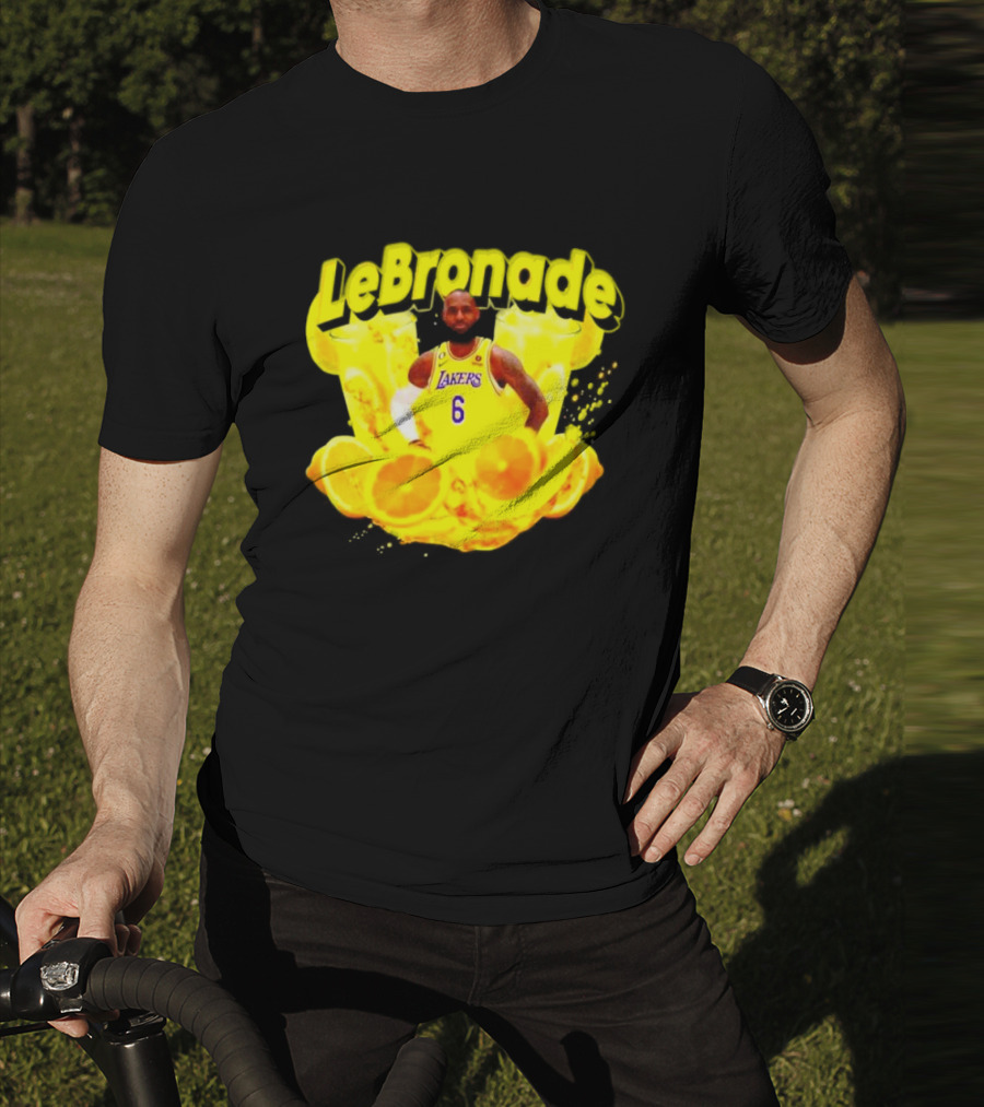 LeBronade LeBron James Los Angeles Lakers 6 Lemon Explosion T-Shirt