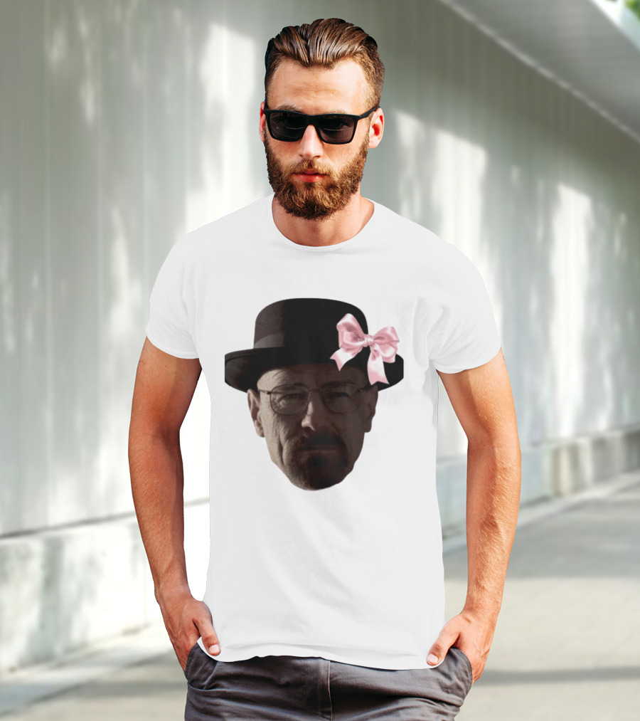 Pink Bow Walter White Heisenberg Breaking Bad T-Shirt