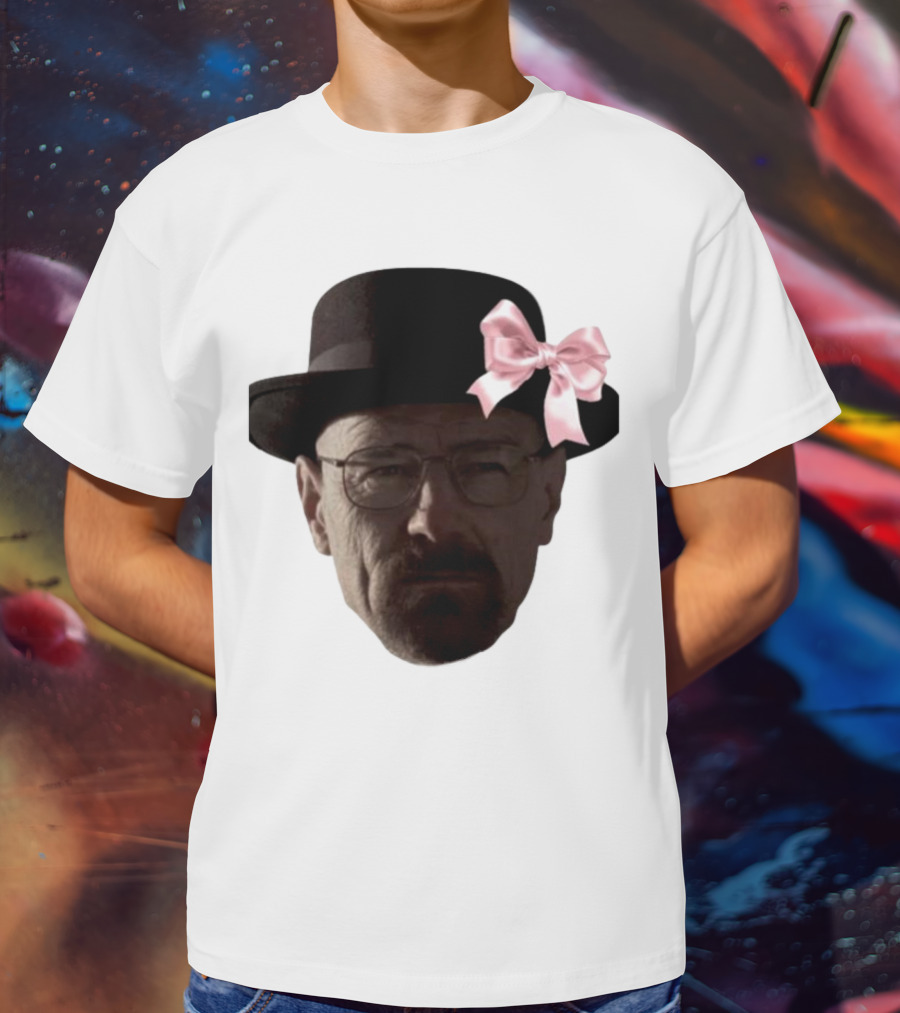 Pink Bow Walter White Heisenberg Breaking Bad T-Shirt