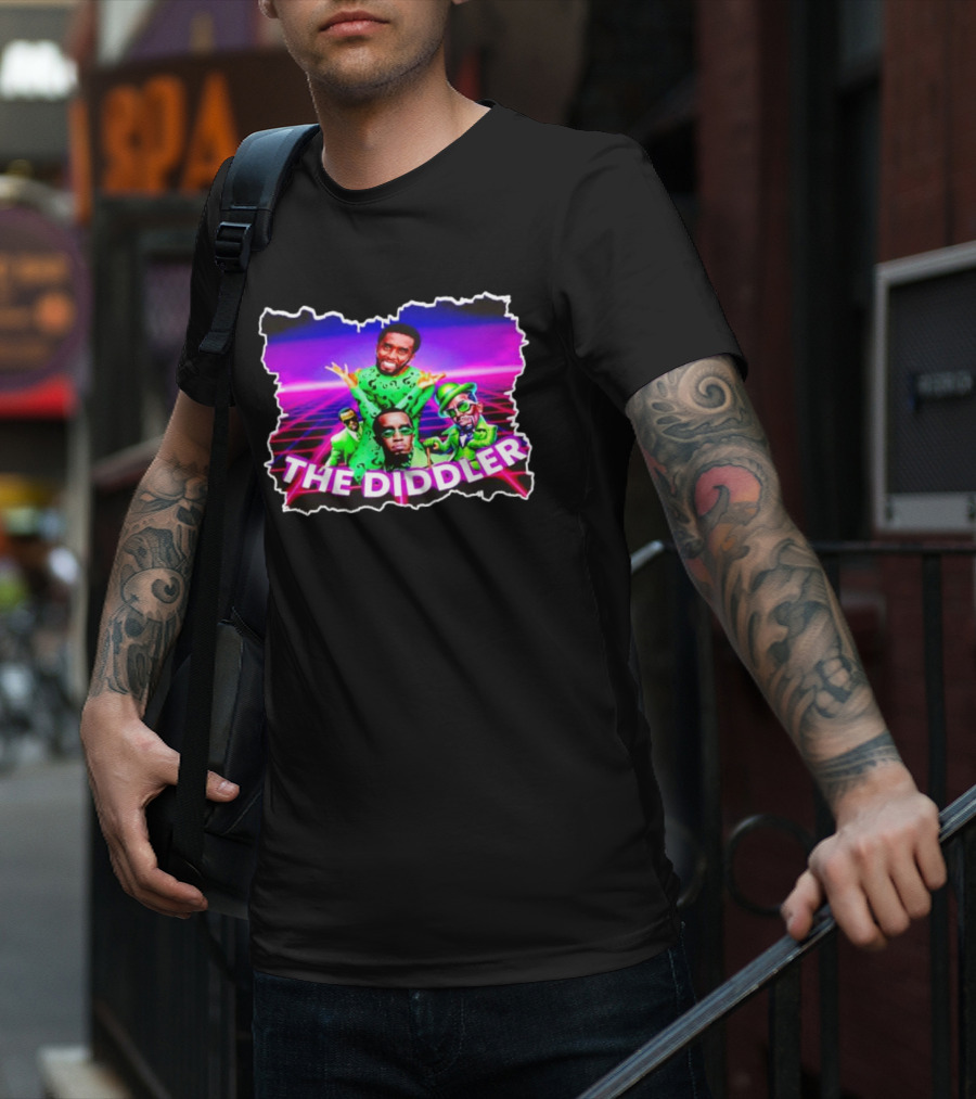 The Diddler Neon Riddler T-Shirt