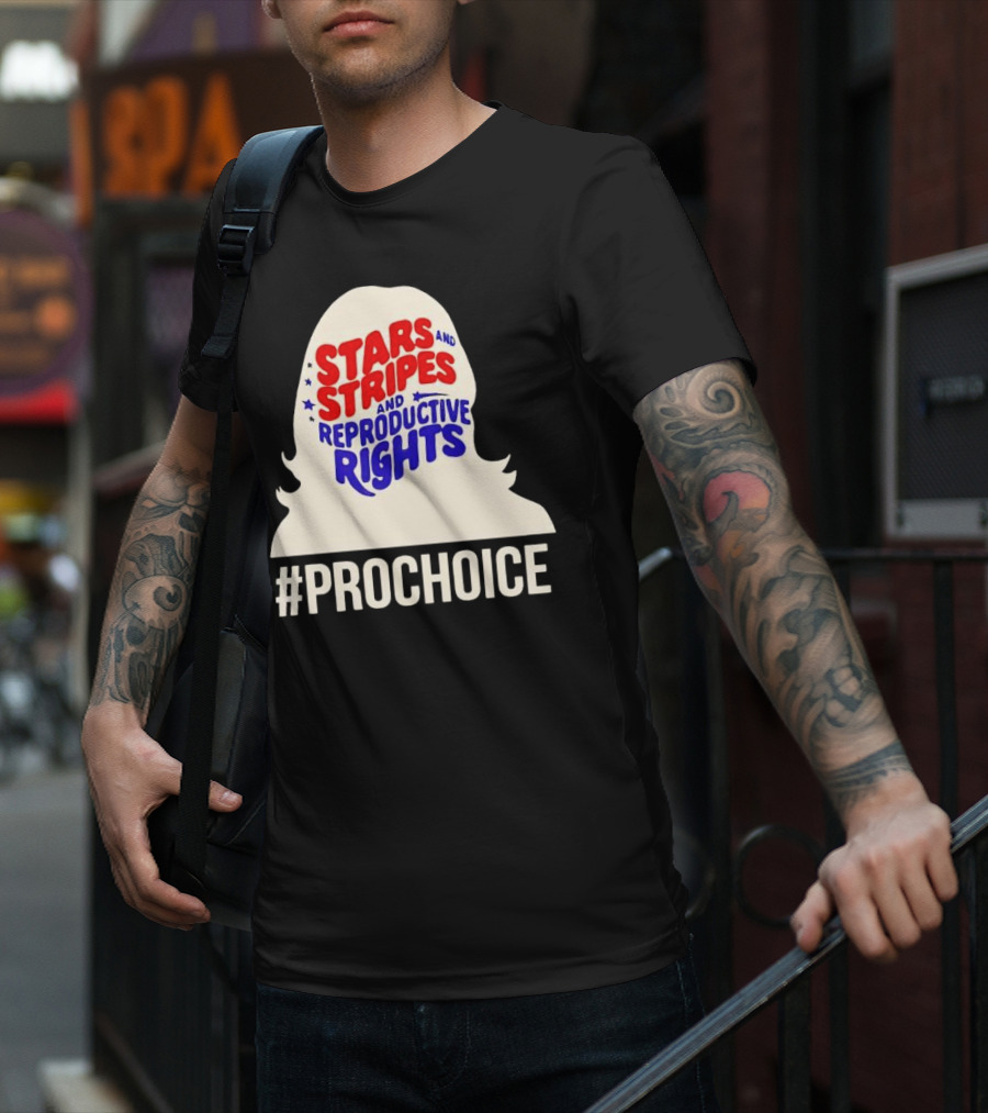 Stars And Stripes And Reproductive Rights #ProChoice T-Shirt