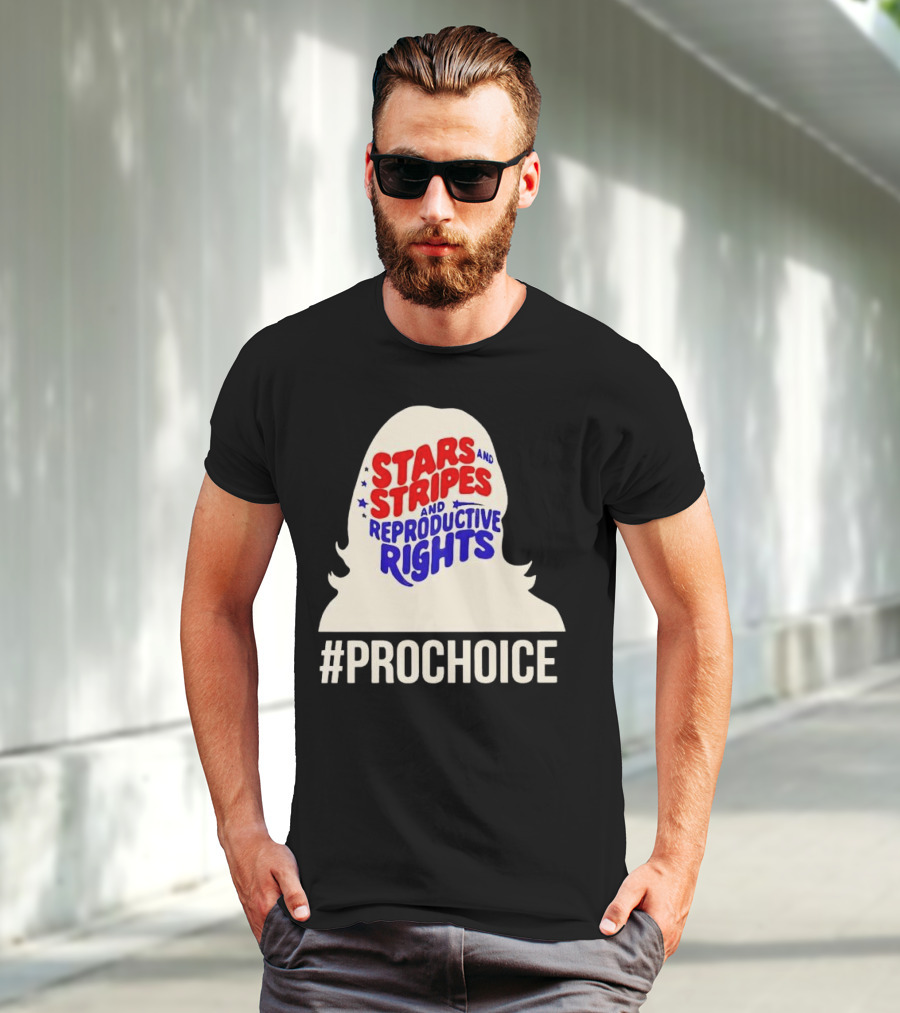 Stars And Stripes And Reproductive Rights #ProChoice T-Shirt