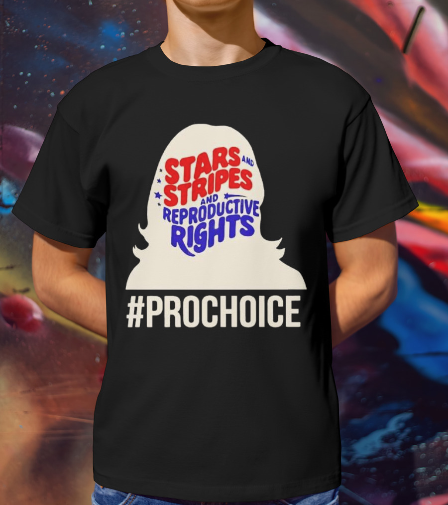 Stars And Stripes And Reproductive Rights #ProChoice T-Shirt