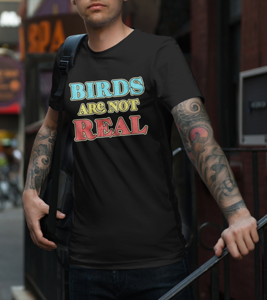 BIRDS ARE NOT REAL VINTAGE T-Shirt