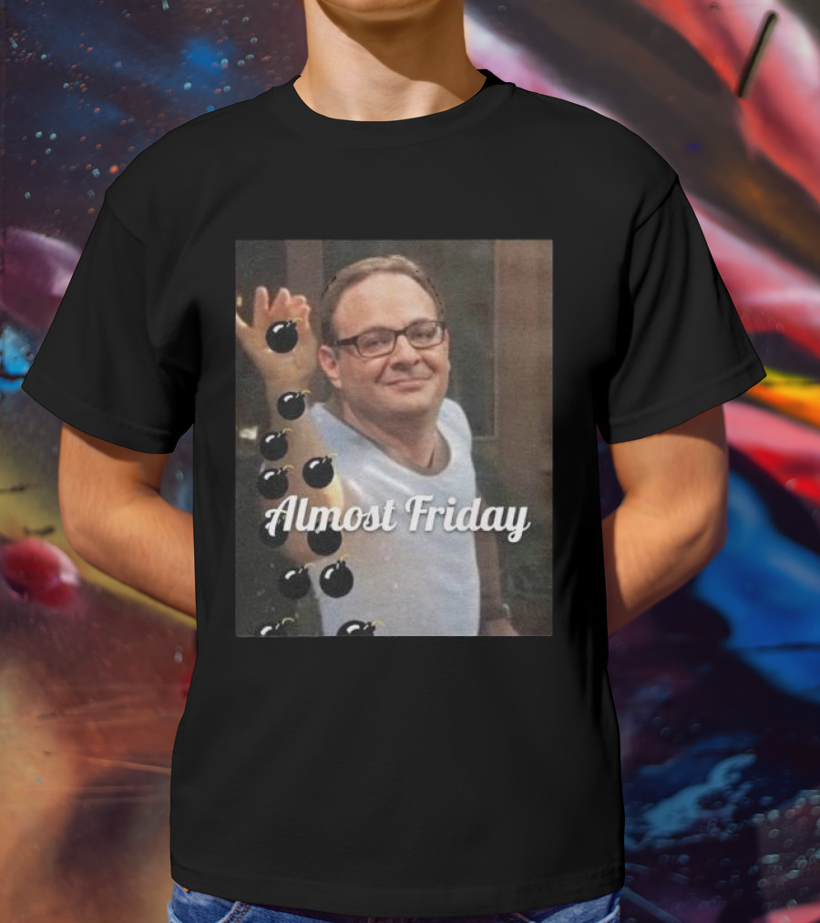 Almost Friday Woj Bomb Salt Bae Meme T-Shirt