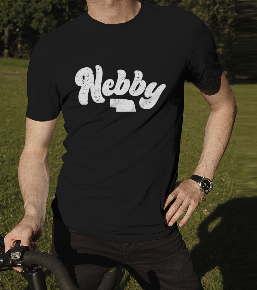 Nebby Nebraska State T-Shirt