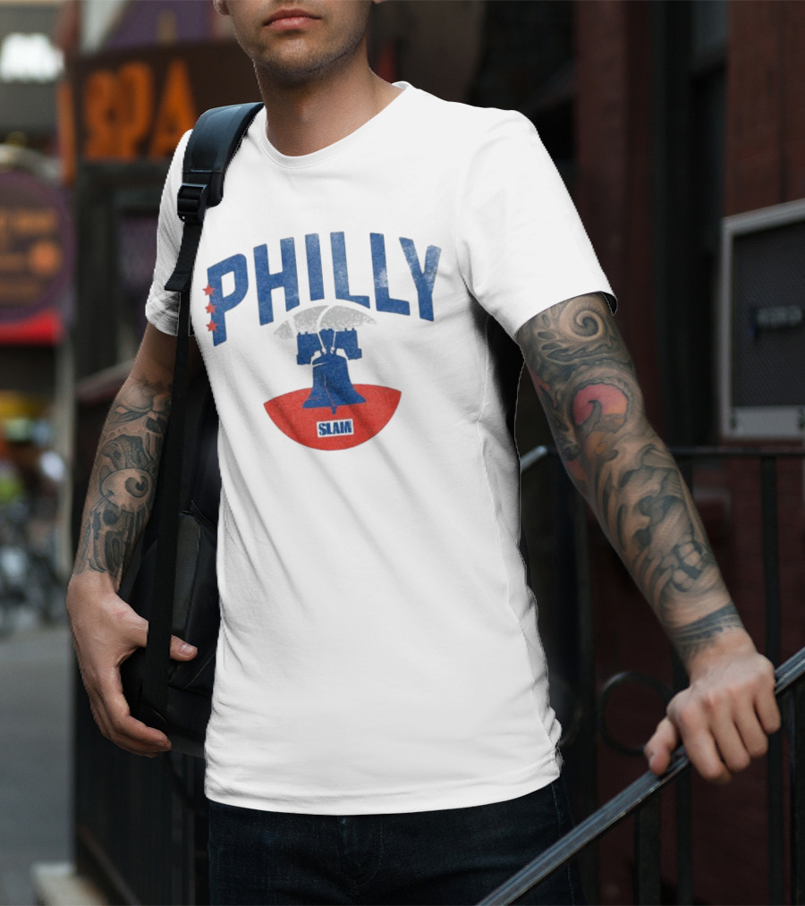 Philly Liberty Bell Slam Stars T-Shirt