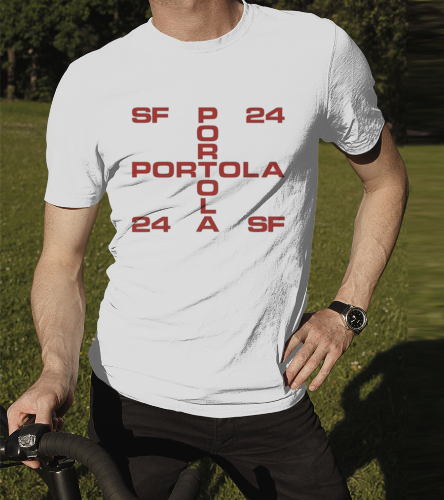 Portola SF 24 Cross Logo Lineup T-Shirt