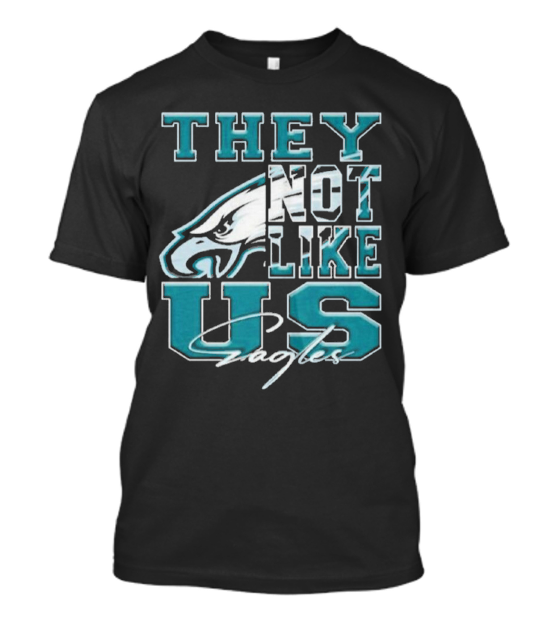 They Not Like Us Philadelphia Eagles T-Shirt