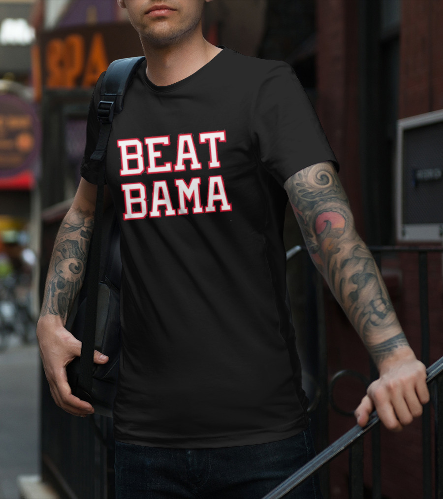 Cincinnati Bearcats Beat Alabama Crimson Tide Football Fan Rally T-Shirt