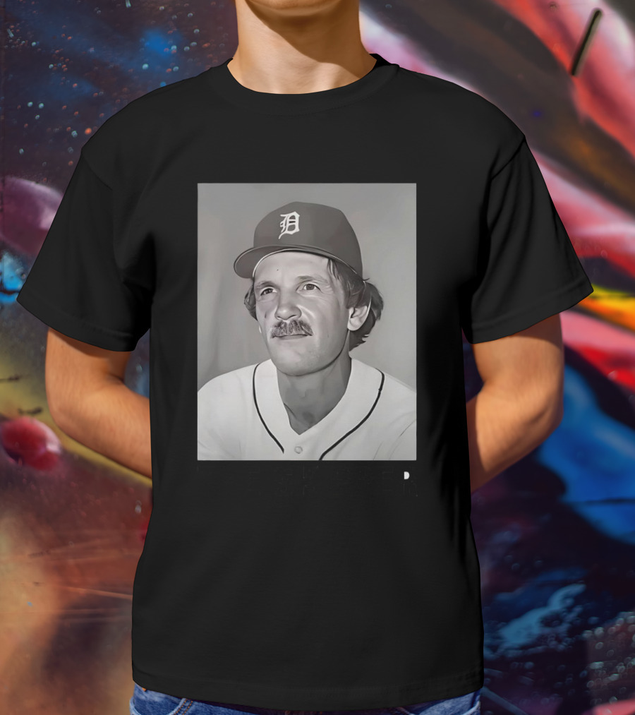 Baseball Legend Jim Leyland The Skipper In Classic Detroit T-Shirt