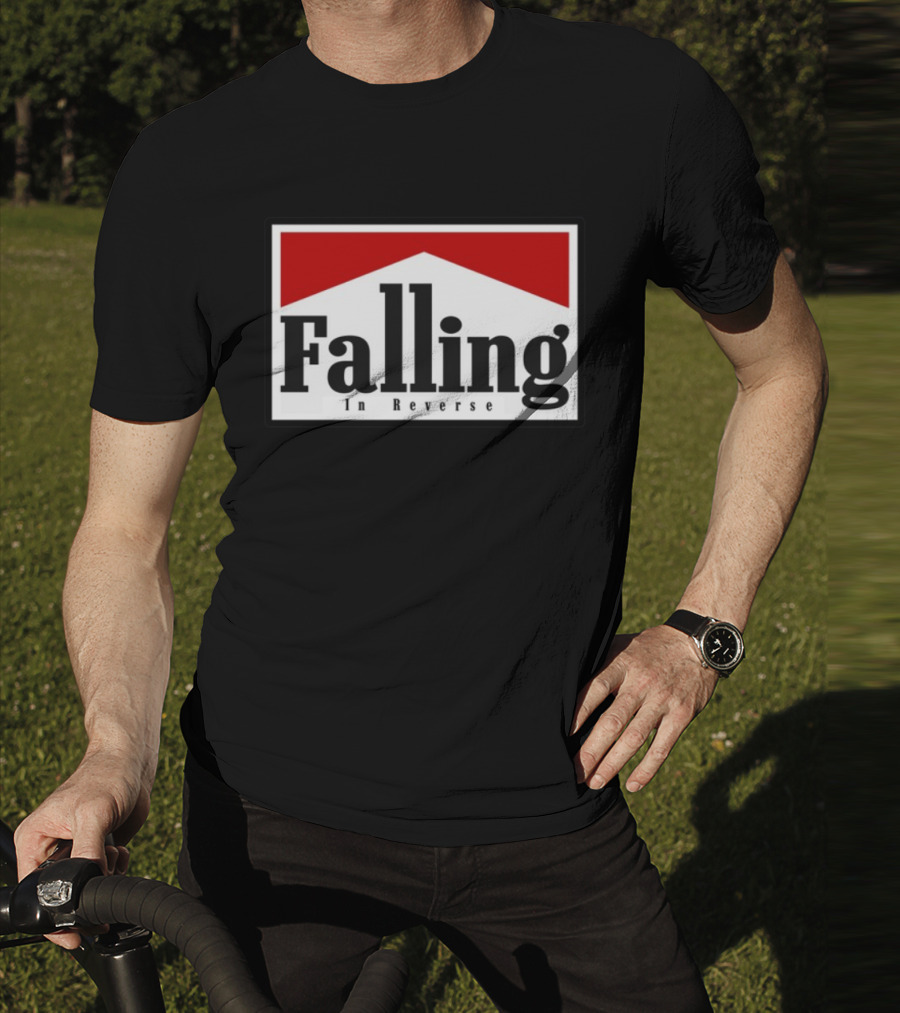 Falling In Reverse Logo Design With Red Arrow T-Shirt