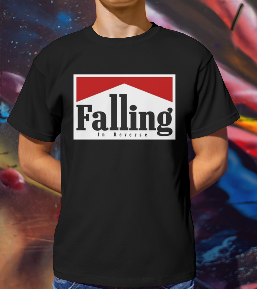 Falling In Reverse Logo Design With Red Arrow T-Shirt
