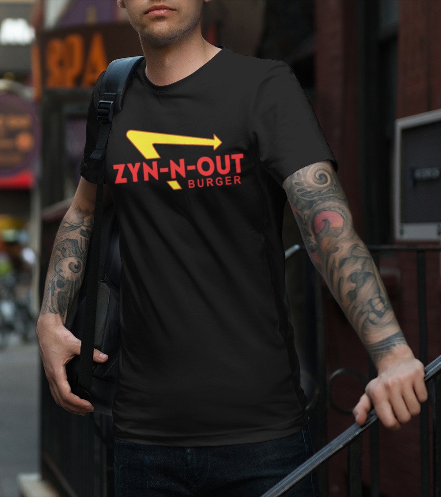 Zyn-N-Out Burger T-Shirt