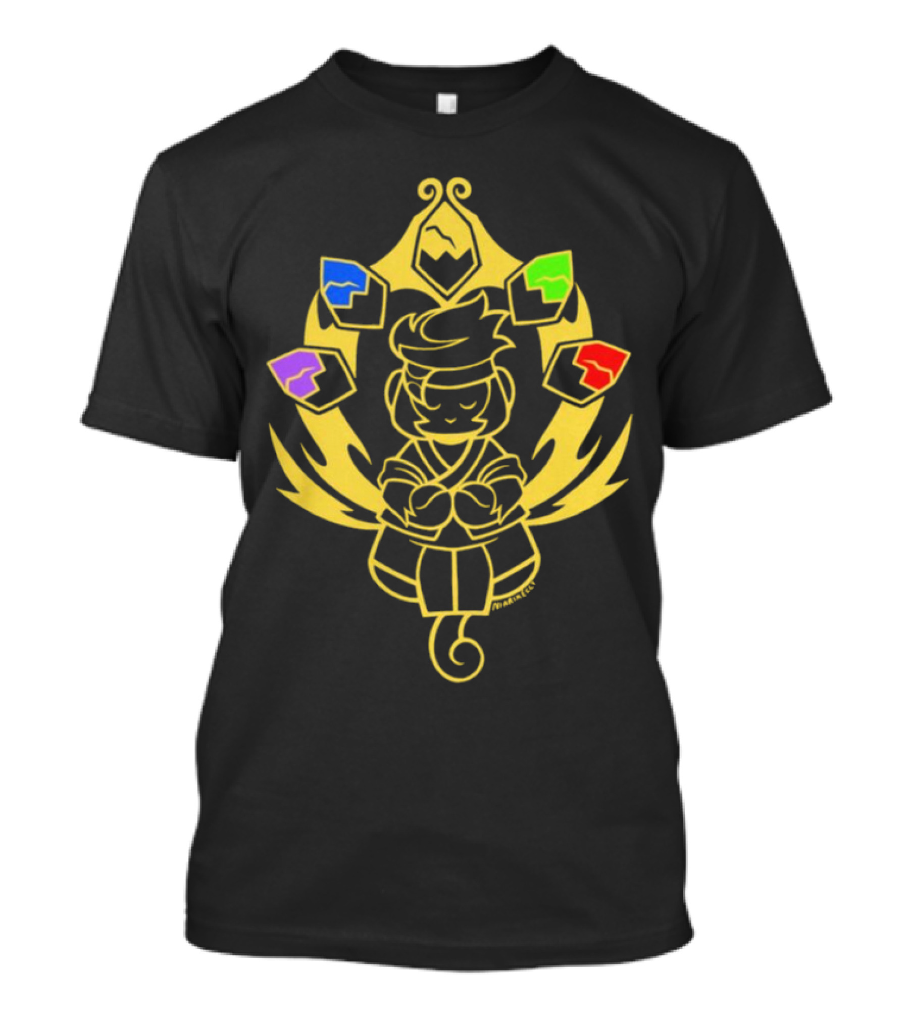 Pokémon Gym Badges T-Shirt