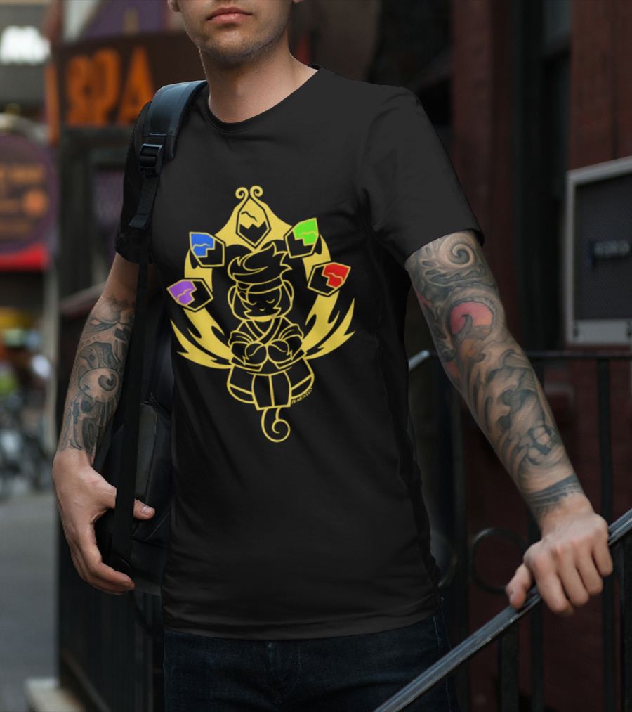 Pokémon Gym Badges T-Shirt