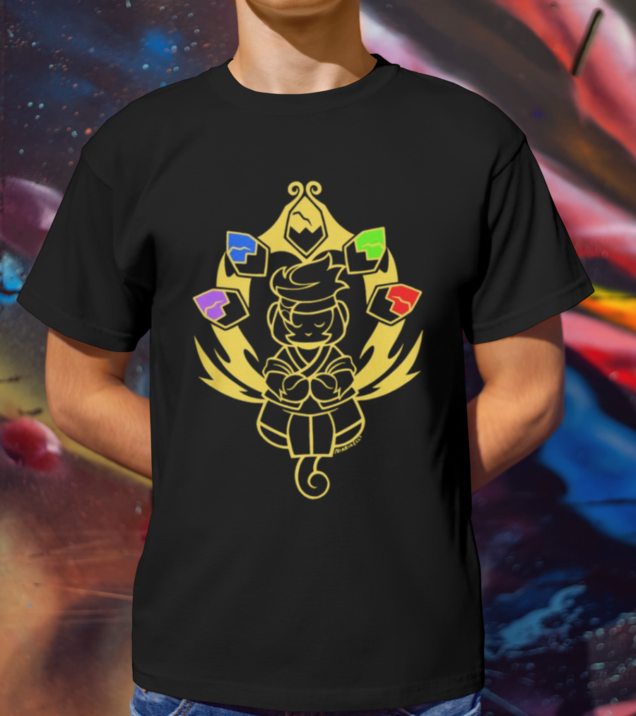 Pokémon Gym Badges T-Shirt