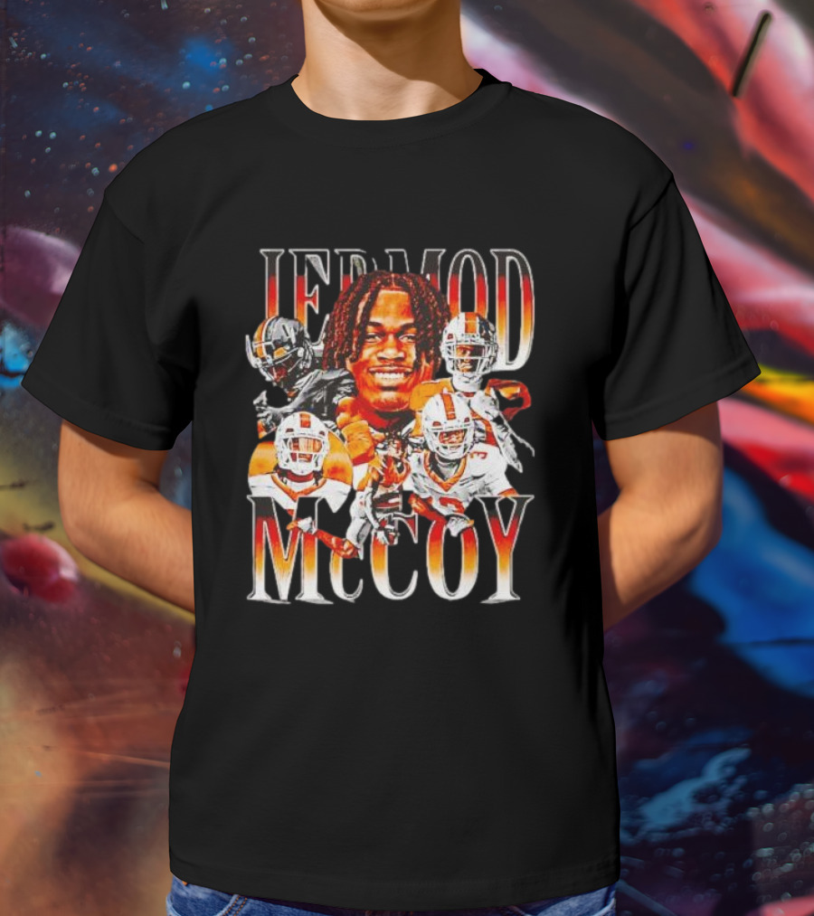 Jermod McCoy Tennessee Volunteers Player College Vintage T-Shirt