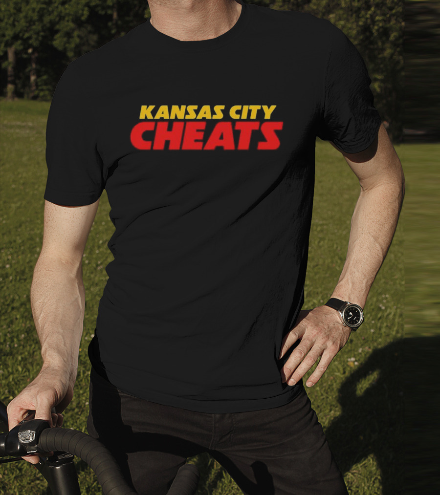 Kansas City Cheats Chiefs Parody Fan T-Shirt