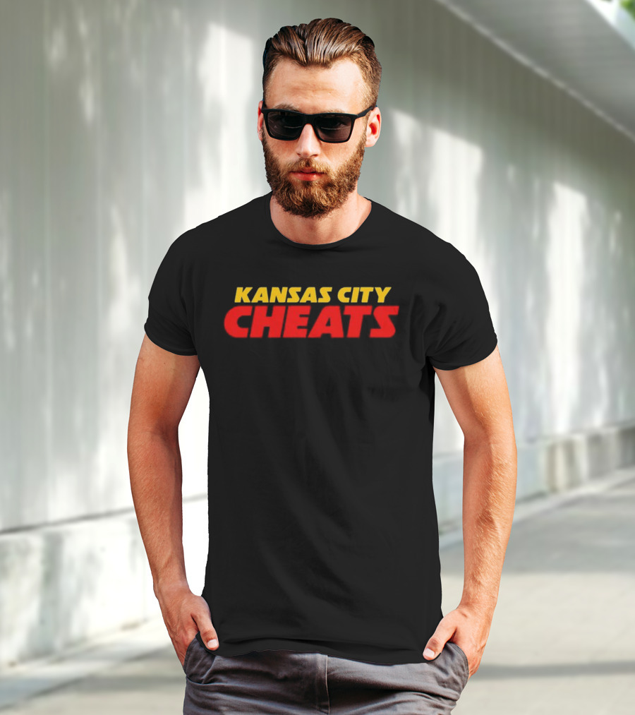 Kansas City Cheats Chiefs Parody Fan T-Shirt