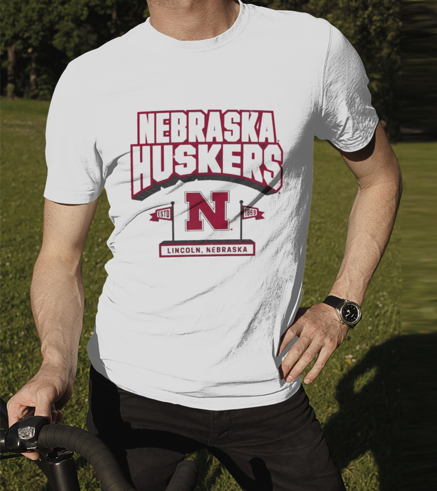 Nebraska Huskers Lincoln Nebraska Estd 1869 N T-Shirt