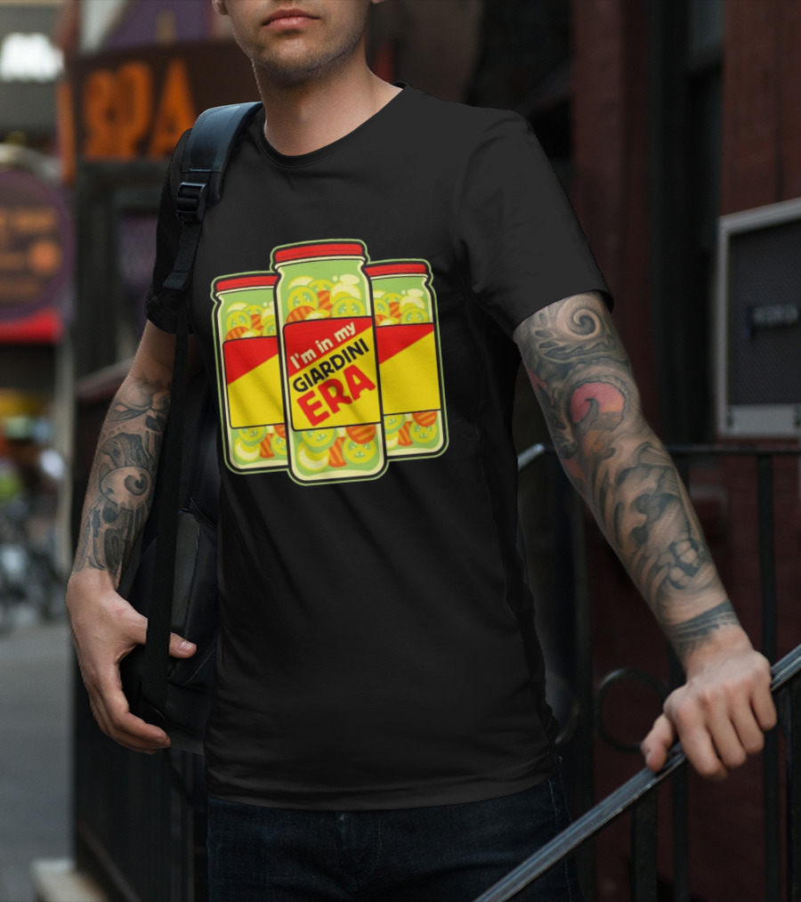 I’m In My Giardini Era Pickles Jar Aesthetic T-Shirt