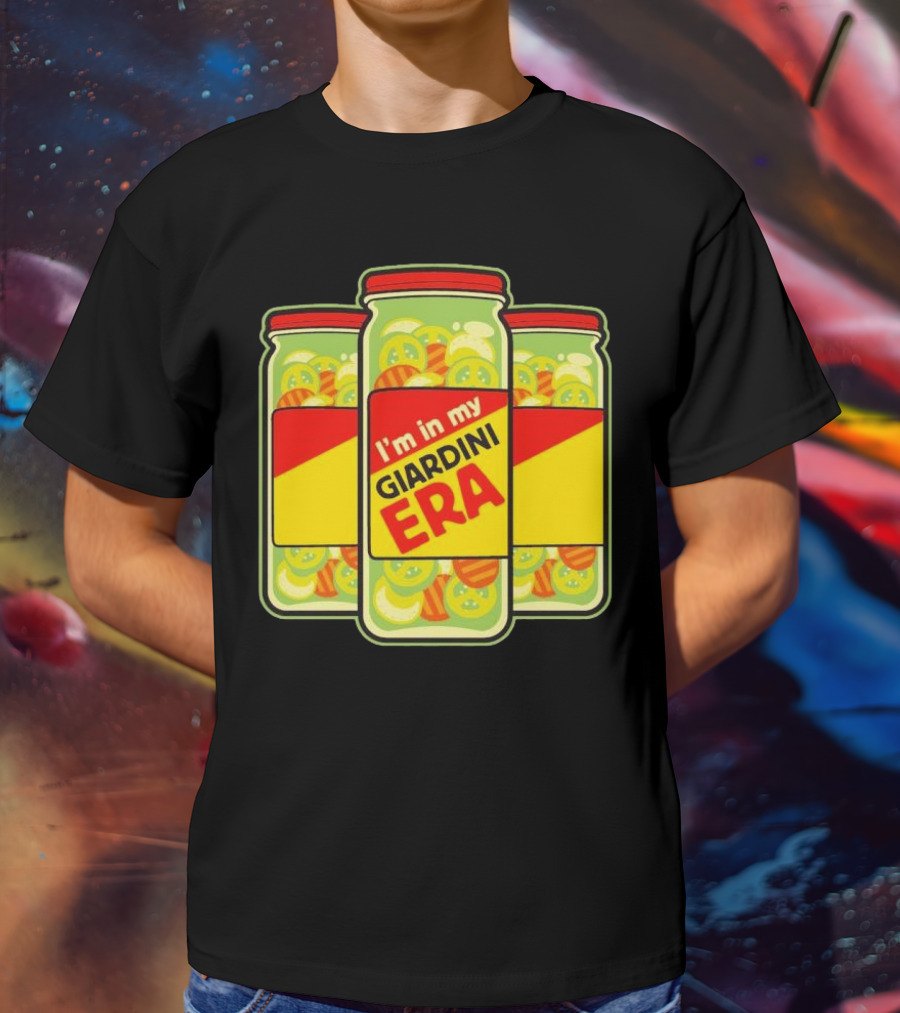 I’m In My Giardini Era Pickles Jar Aesthetic T-Shirt