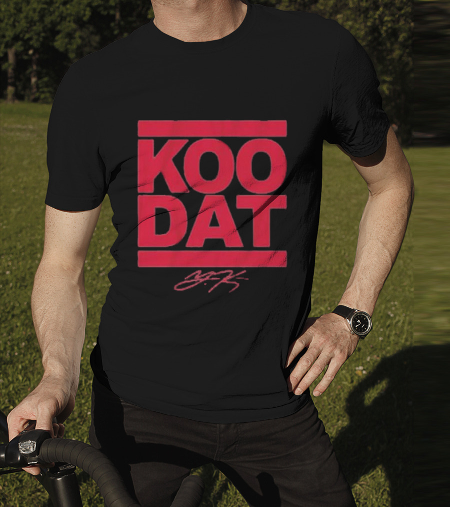 Koo Dat Younghoe Koo Atlanta Falcons Signature T-Shirt