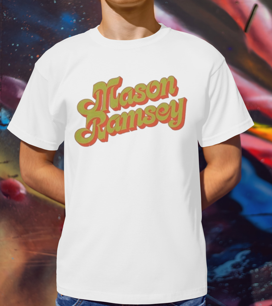 Mason Ramsey Vibrant Script Raglan T-Shirt