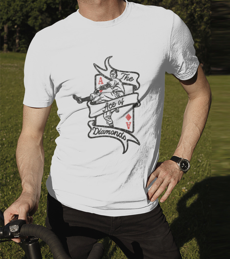 The Ace Of Diamonds A Tribute To Baseball Legends T-Shirt