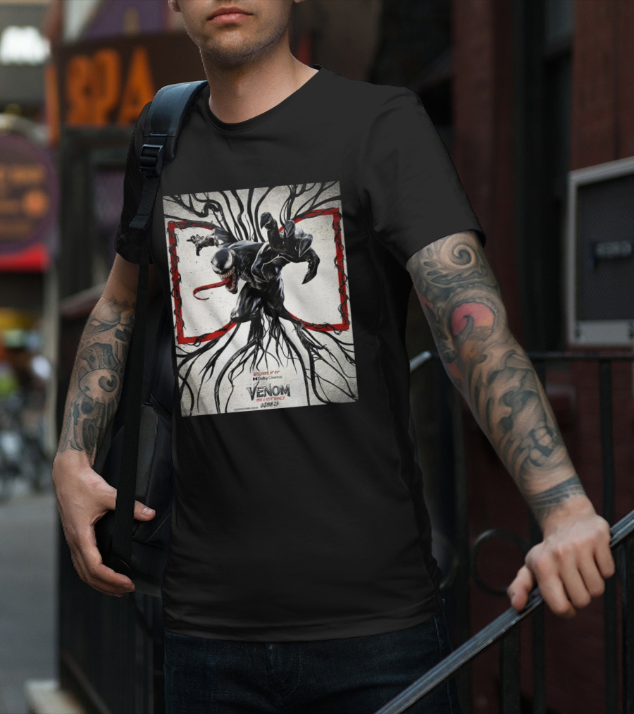 Discover It At Dolby Cinema Venom The Last Dance In Theaters October 25 T-Shirt