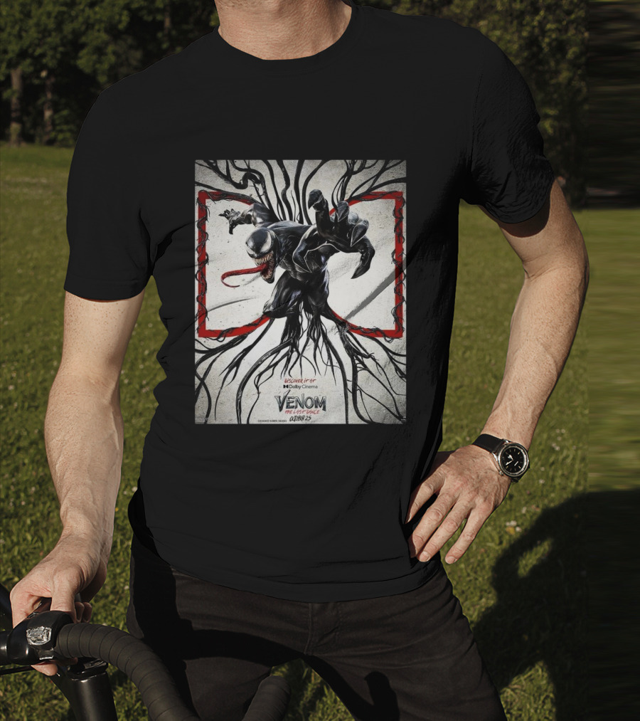 Discover It At Dolby Cinema Venom The Last Dance In Theaters October 25 T-Shirt