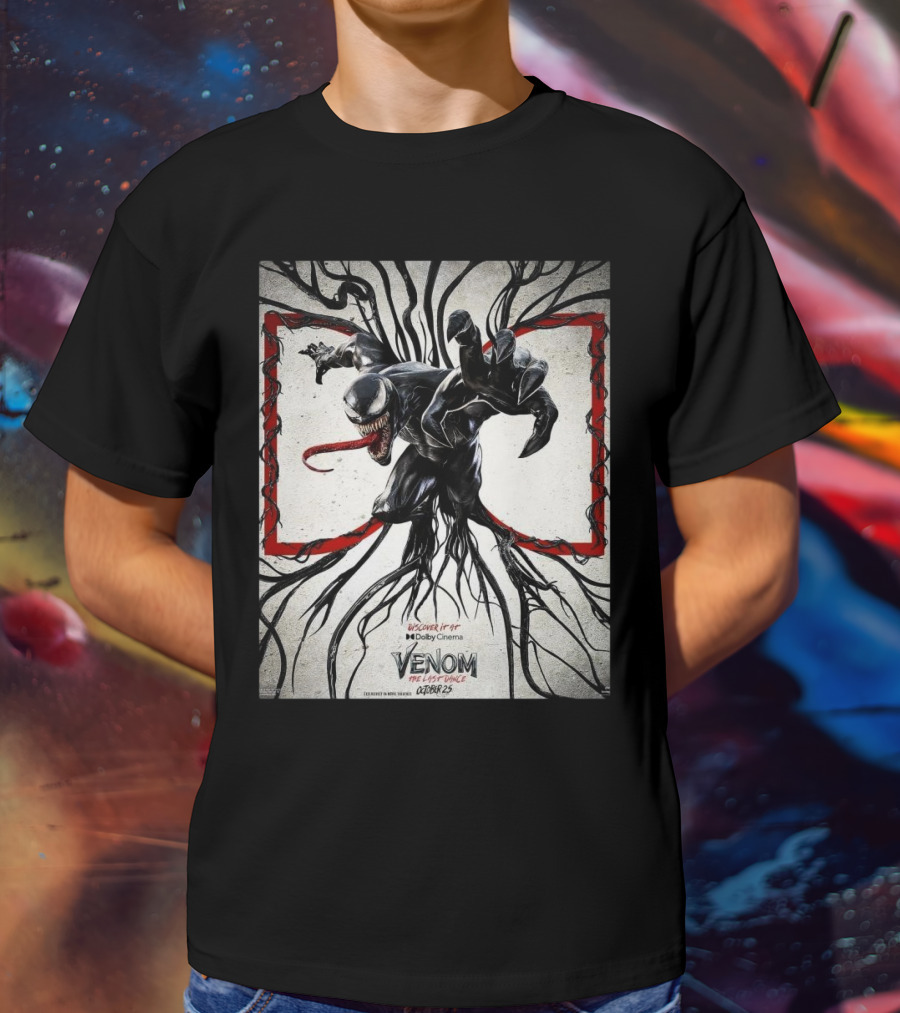 Discover It At Dolby Cinema Venom The Last Dance In Theaters October 25 T-Shirt