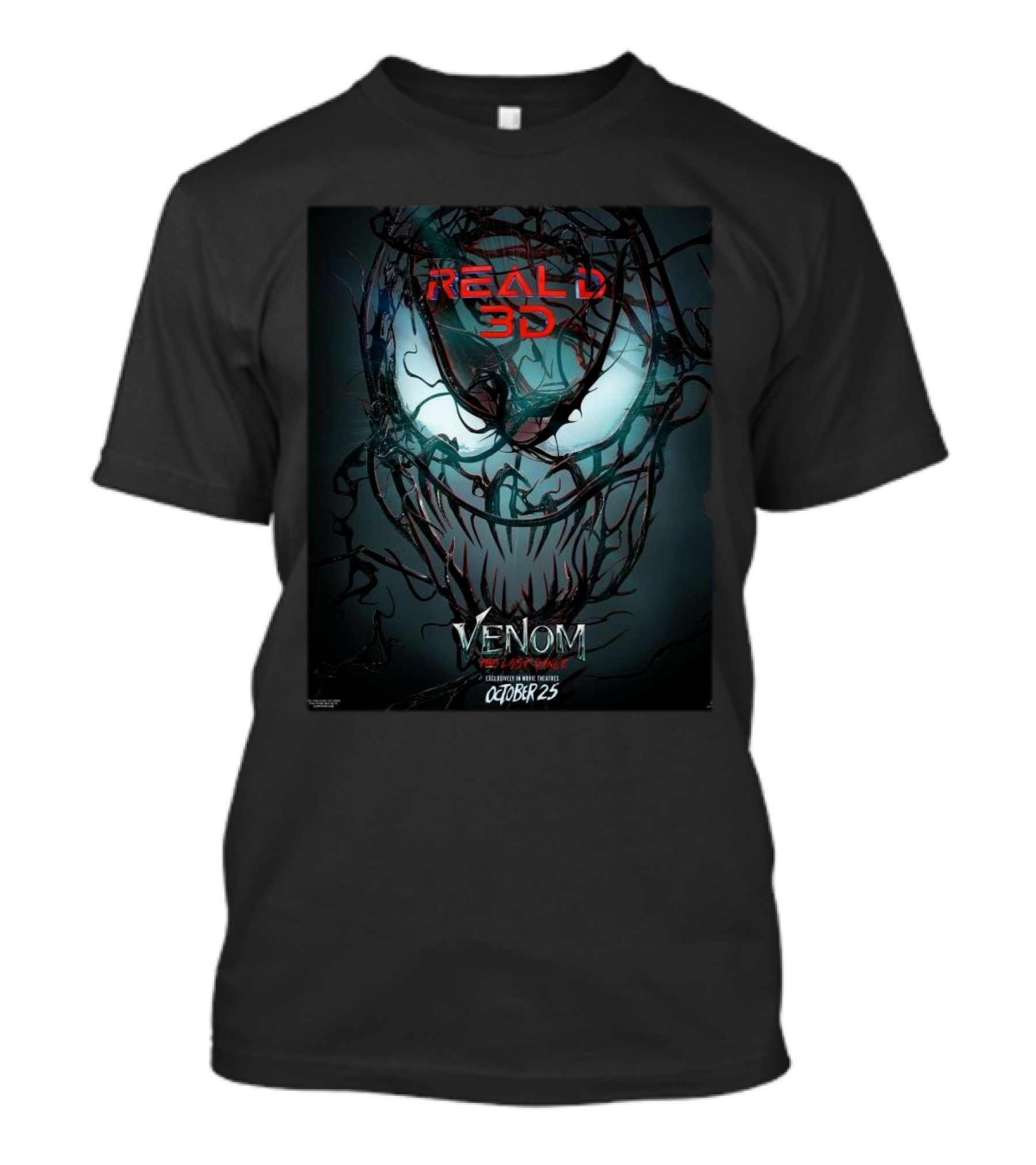 Reald 3D Venom The Last Dance Exclusive Theaters October 25 T-Shirt