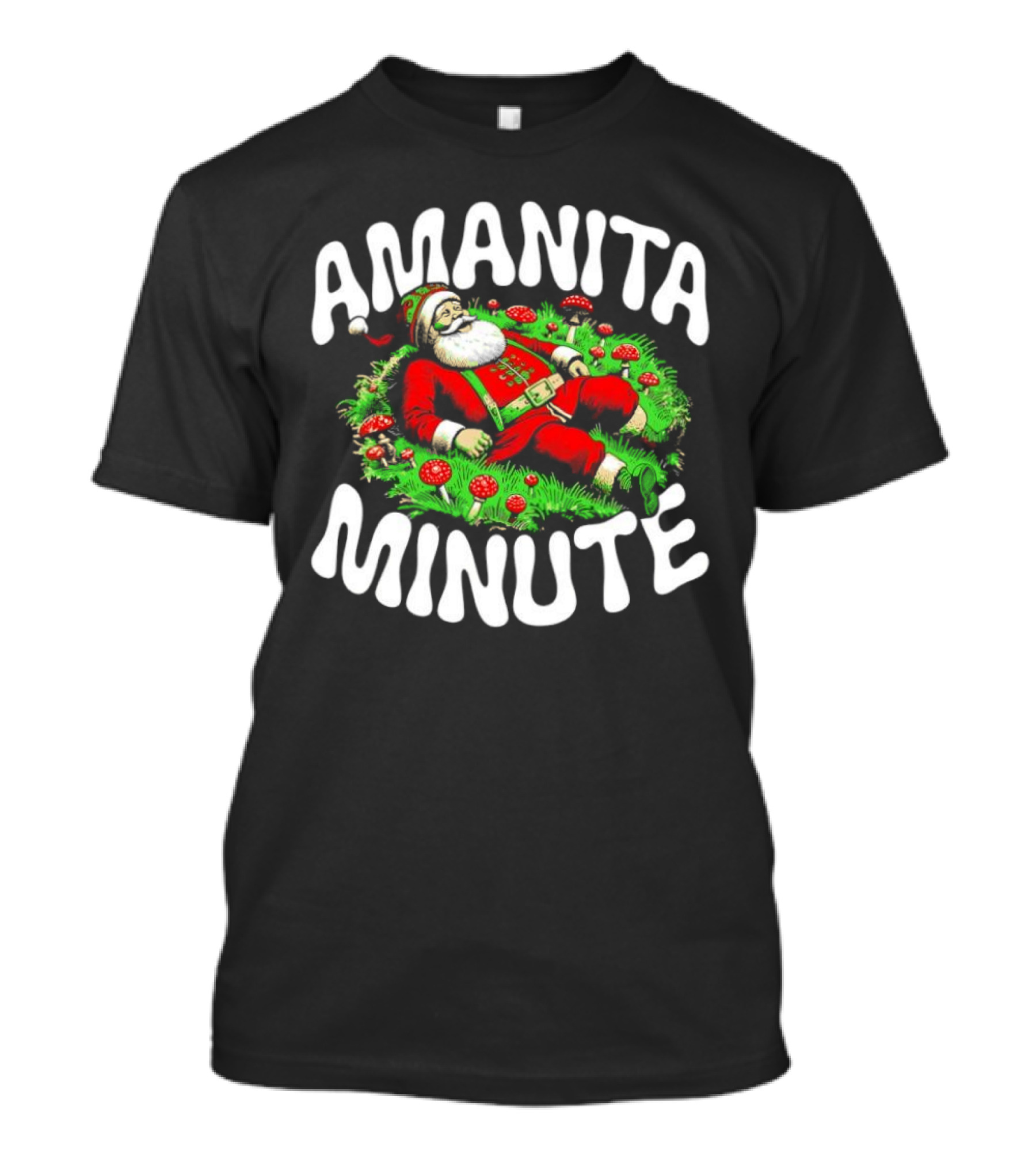 Amanita Minute Santa Christmas T-Shirt