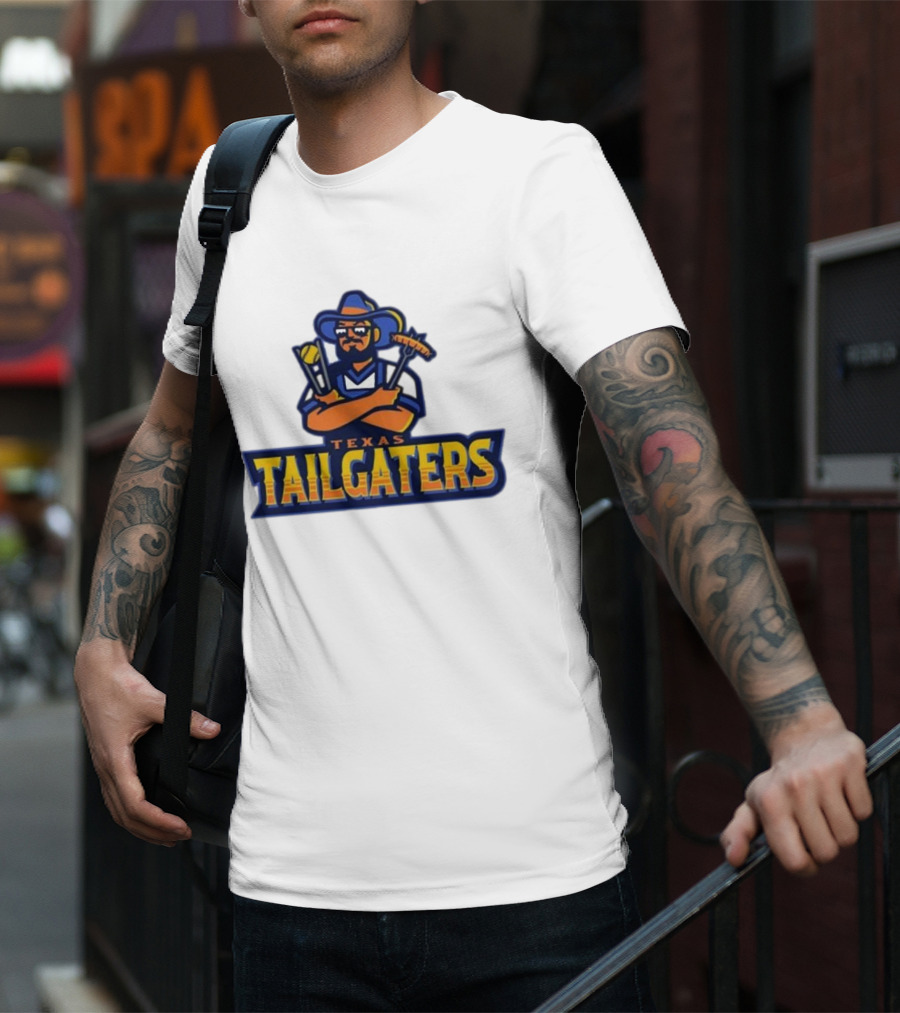 Texas Tailgaters Cowboy Grilling And Chilling T-Shirt