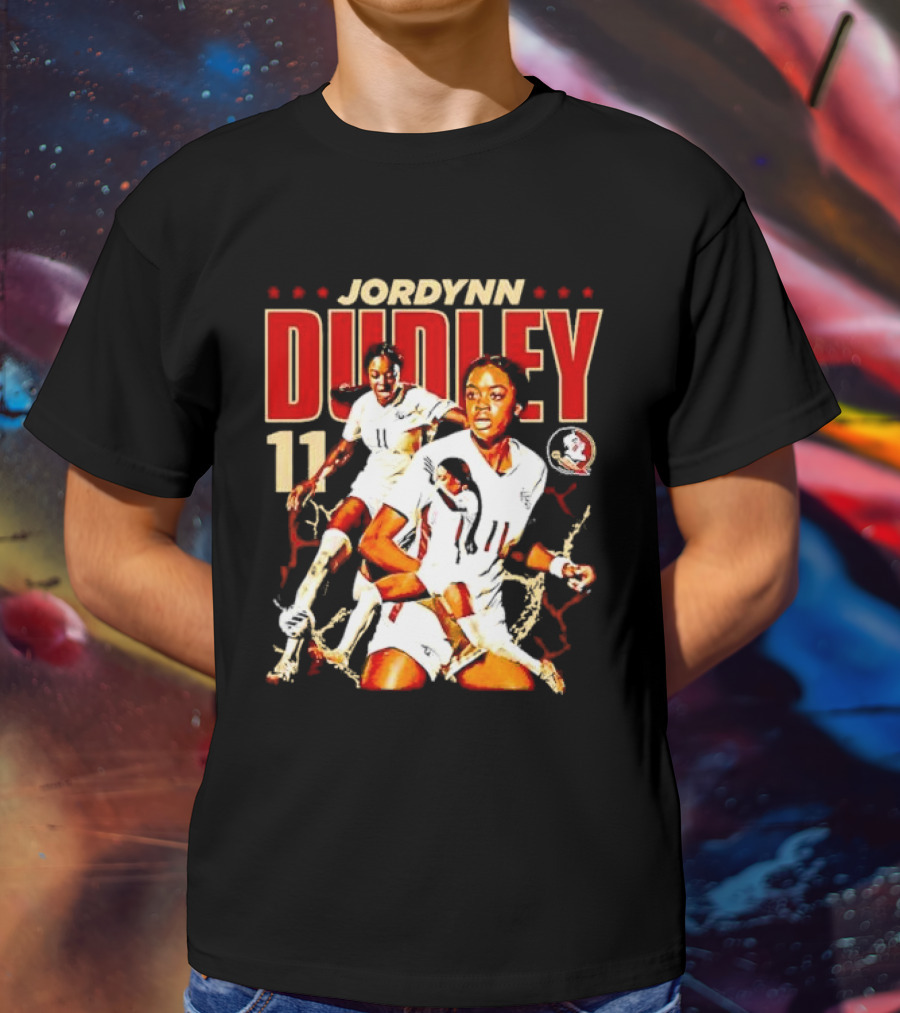 Jordynn Dudley 11 Florida State Seminoles Vintage T-Shirt