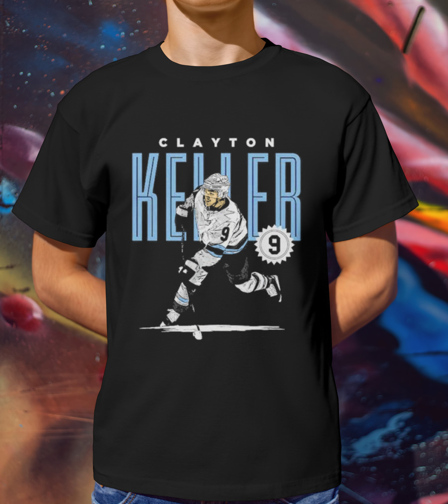 Clayton Keller Number 9 Hockey Player T-Shirt