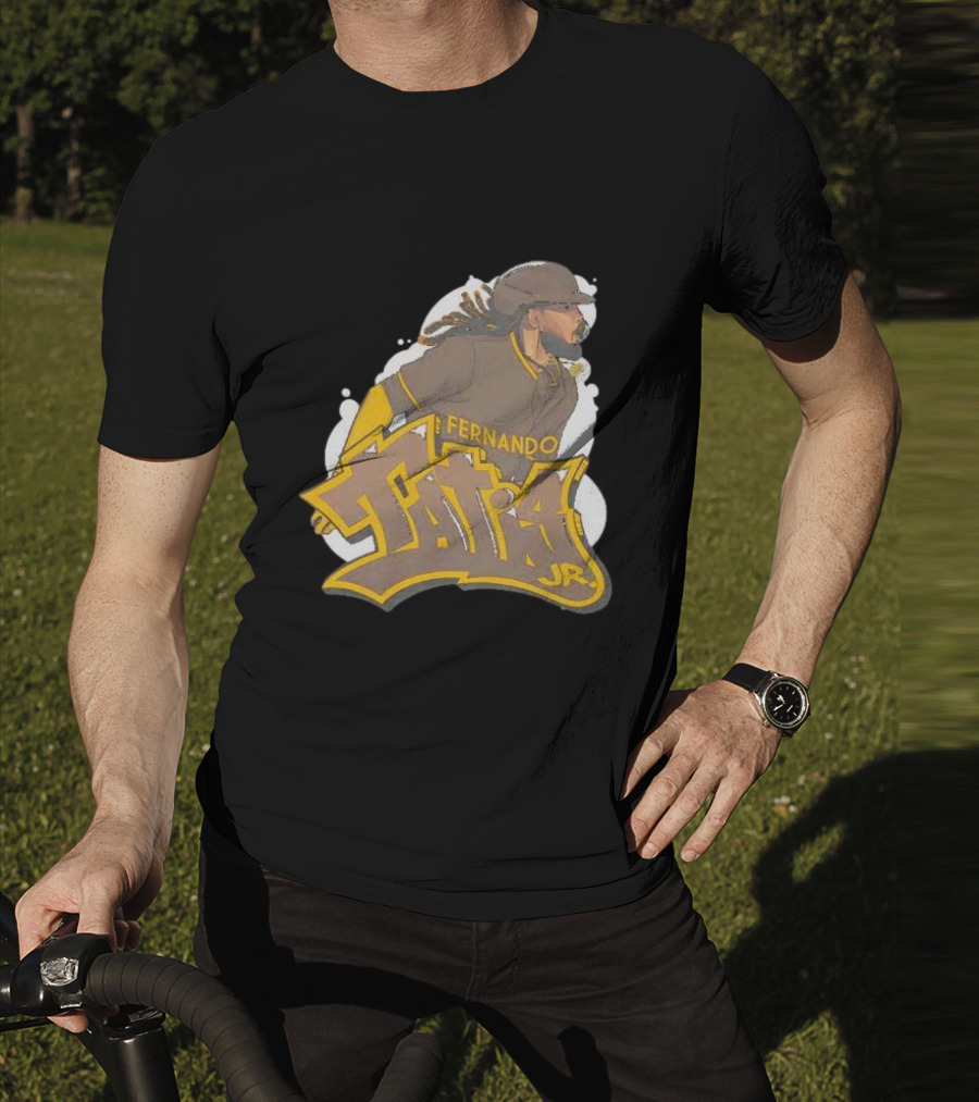 Fernando Tatis Jr San Diego Padres Graffiti T-Shirt