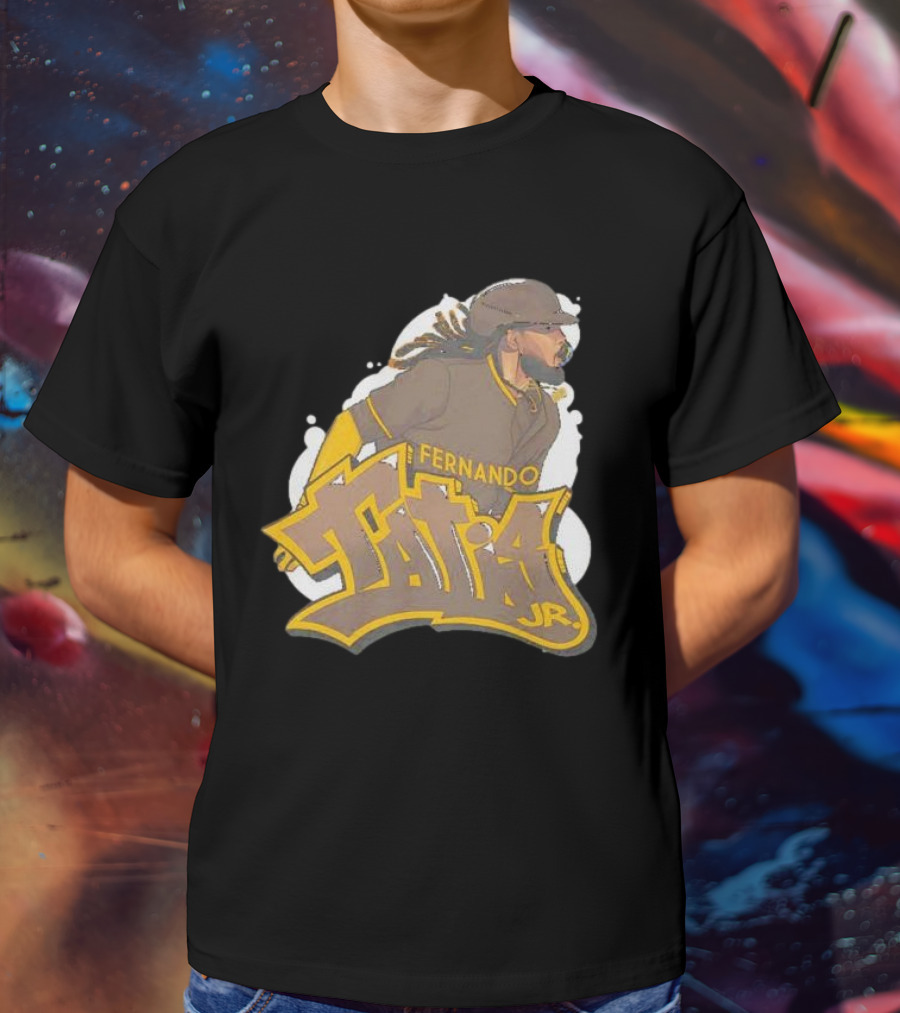 Fernando Tatis Jr San Diego Padres Graffiti T-Shirt