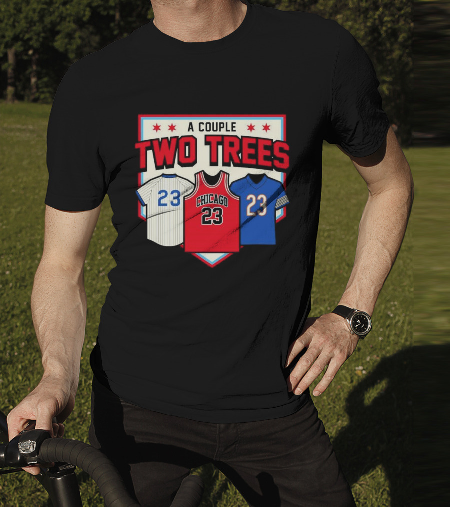 A Couple Two Trees Chicago 23 Sports Jerseys T-Shirt