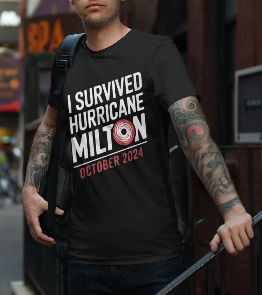 I Survived Hurricane Milton October T-Shirt